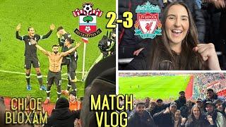 MO SALAH SENDS LFC AWAY END INTO CARNAGE AS REDS GO 8 POINTS CLEAR! | SOUTHAMPTON 2-3 LIVERPOOL|Vlog