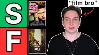 "Film bro" movies ranked (tier list)