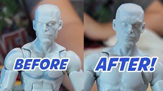 Fixing Marvel Legends Ice Man! De Cel Shading Guide