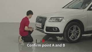 X-431 ADAS Mobile | Lane departure warning calibration of Audi Q5 | CAS