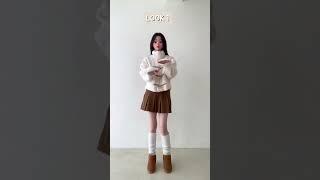 *귀여움 주의* 떡볶이 코트 하나로 겨울내내 포근하게 ️ 에이블리or네이버 “코디중독” #겨울 #코디 #코디추천 #10대쇼핑몰