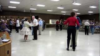 97 LINDA PROSSER CUES "TEA FOR TWO CHA-CHA" AT DANCE A'ROUNDS ROUND DANCE CLUB