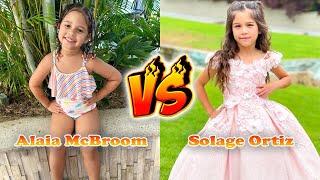 Alaia McBroom VS Solage Ortiz Transformation  From Baby To 2024