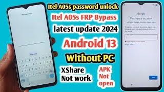 itel a05s ka password kaise tode | itel a05s frp bypass 2024 | itel a663l frp bypass android 13