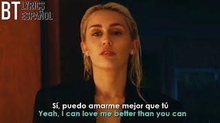 Miley Cyrus - Flowers // Lyrics + Español // Video Official