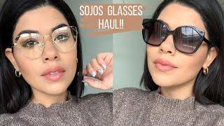 SOJOS BLUE LIGHT GLASSES & SUNGLASSES HAUL + REVIEW | Sojos Vision