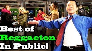 BEST OF REGGAETON - SINGING IN PUBLIC!! (Ozuna, Daddy Yankee, Shakira, Romeo Santos, more)