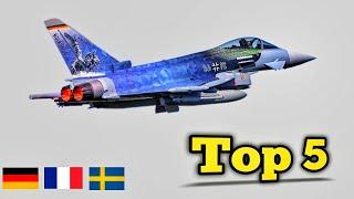 Top 5 European Fighter Jets | Military