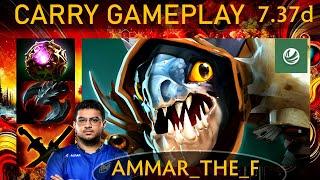 ⭐ 7.37d AMMAR_THE_F Slark |K+A-D - 37 KP - 86%| Carry Gameplay - Dota 2 Top MMR