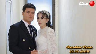 25.10.2024 ( Ravshan & Aziza ) Javohir To'yxonasi Wedding Day Bonu Studio Live.. #Sarbiy#Bonustudio