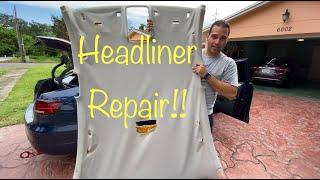 Headliner Repair / Replacement on a MK6 VW Jetta