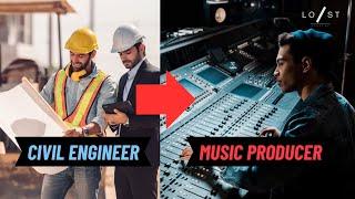 From ENGINEER to MUSIC PRODUCER! #musicindustry #musicproduction #djing #mumbai @musicbyzulex