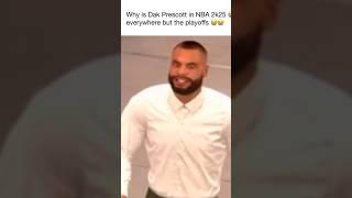 Why is Dak Prescott in NBA 2k25?  #dakprescott #2k #cowboys