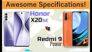 Honor X20 SE vs Redmi 9 Power || ProzTech