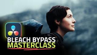 Bleach Bypass Film Look PRO Masterclass - Resolve 18.5 Color Grade TUTORIAL (Grade like SPIELBERG)