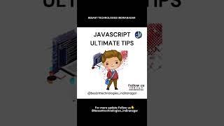 Java Script Ultimate Tips | JavaScript Institute in Bangalore | JavaScript Tips and Tricks#bangalore