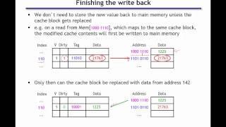 Writing to caches