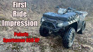 Polaris Sportsman 850 XP First Ride: Do I still think Polaris is Junk?