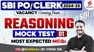 SBI PO 2024 | SBI PO Reasoning 2024 | SBI PO / Clerk Reasoning Mock Test 01 | Reasoning By Vidhu Sir