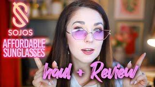 SOJOS VISION SUNGLASSES HAUL + REVIEW | Affordable Sunglasses