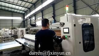 200m/minute High speed automatic maxi roll toilet paper rewinding machine