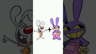 Digital Circus speed fusion character (Mr Whiskers the rabbit +Jax)fanmade nr.64.