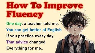 Learn English Through Stories| English Story for Beginners:  How To Improve Fluency in English