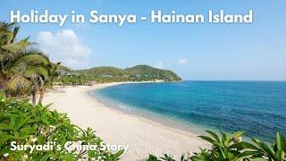 China Travel - Sanya, Hainan Island (Part 1)- Sanya Bay & Luhuitou #chinatravel (subtitle available)