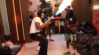 Kai Cenat and Chris show Duke Dennis their new toy and it almost goes wrong..