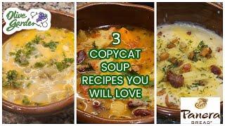 ️THREE COZY SOUP RECIPES YOUR FAMILY WILL ABSOLUTELY LOVE THIS WINTER!️