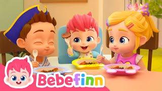  This Is The Way We Eat Our Meal | EP26 | Sing along Bebefinn | Nursery Rhymes & Kids Songs