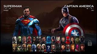 INJUSTICE 3: JUSTICE LEAGUE VS AVENGERS (Fan Made Concept) Ps5