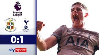 Van de Ven beschert Sieg in Unterzahl! | Luton Town - Tottenham Hotspur | Highlights - EPL 23/24