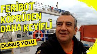 YENİ Arabayı Aldım. FİAT ALBEA Feribot Köprüden Daha keyifli.  #feribot #fiatalbea