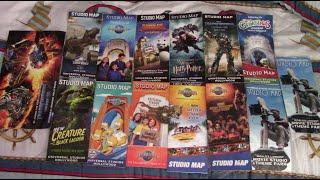 Universal Studios Hollywood maps: 2005-2020 (Day 52 vlog)