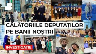 Călătoriile deputaților pe banii noștri