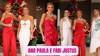 Roberto Justus Ana Paula Fabi Justus juntas natal