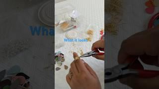 #earring making how it looks vs reality #monkeysspinningmonkeys #handmadeluxury #diy #diycrafts