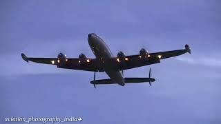 Four Wright R-3350 18- Cylinder, Aircraft status video air-Cooled Radial Engines Powered the L-1049