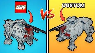 Official LEGO Star Wars Sets VS Custom Sets!! Which is Better?