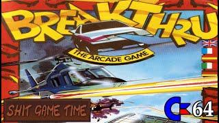 SHIT GAME TIME: BREAKTHRU (C64 - Contains Swearing!)