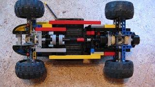 LEGO Technic Drift RC Car + Tutorial 4WD