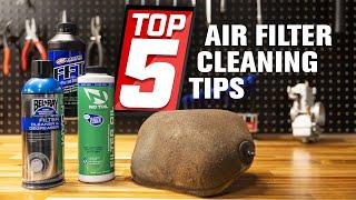 Top 5 Tips for Cleaning Your Air Filter