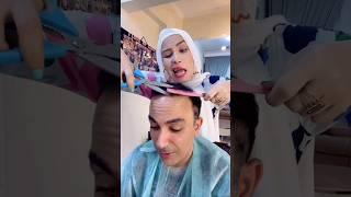 لما مراتك تقرر تحلق شعرك  Part3