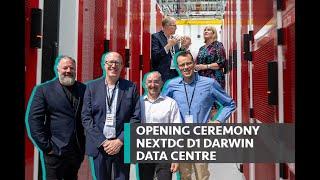 Official Opening | NEXTDC D1 Darwin Data Centre