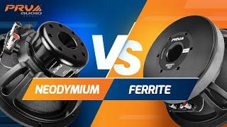 PRV Audio - Neodymium VS Ferrite Magnet Comparison: Which is best for my application?