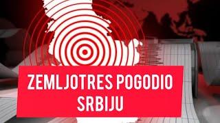 Tresla se Srbija! Udarila DVA zemljotresa #zemljotres