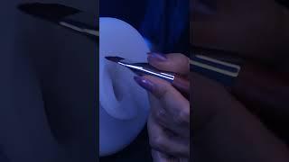 #asmr Slowly brushing your ears