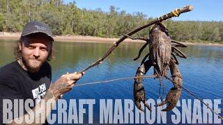 Bushcraft Marron Snare | Hunting Marron (Freshwater Crayfish, Crawfish, Crawdad)