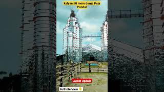 Kalyani ITI More Durga Puja 2022Malaysia Twin Tower#shorts